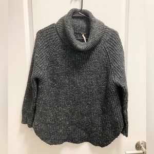 Anthropologie Chunky Turtleneck Sweater